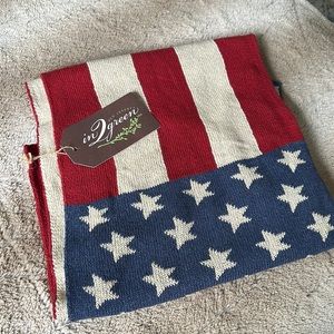 Custom Made American Flag Scarf